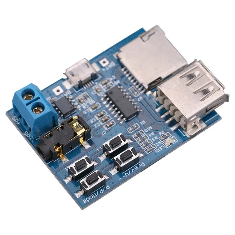 

Lossless MP3 Decoding Record MP3 Decoder Support TF Card U Disk Decoding MP3 Player Module for Full Power Amplifier