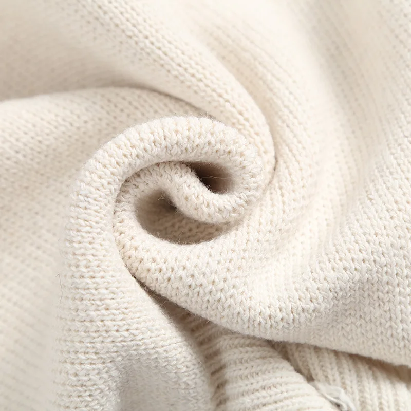 

Cardigan Sweater Women Wool Knitted Pearl Solid Beige Black Elegant Office Lady 2020 Autumn Winter Warm Female Cropped Cardigans