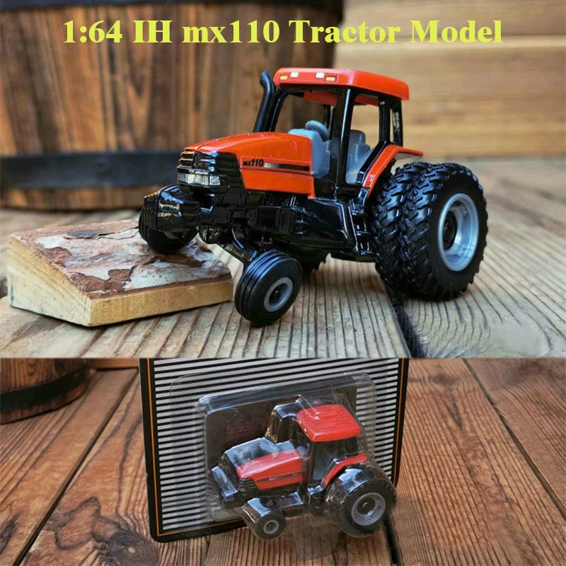 Новая модель трактора 1:64 IH mx110 из сплава сельскохозяйственной техники |