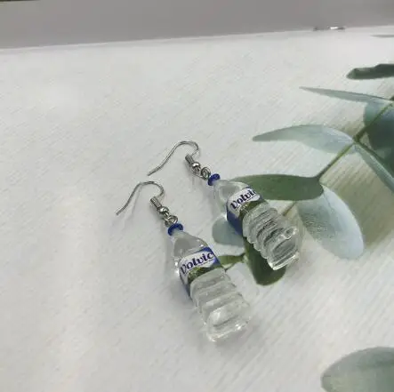 Earring Summer 3UMeter индивидуальные серьги модные летние серьги Милые простые серьги женские серьги в виде бутылок - Окраска металла: Earring Summer