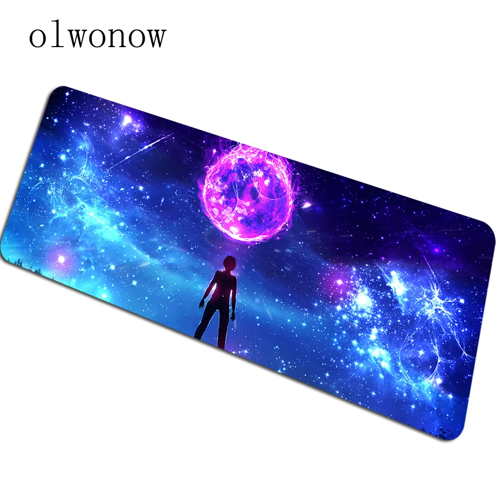 

Landscape mousepad 800x300x4mm Planet gaming mouse pad gamer mat computer desk padmouse keyboard Astronaut play mats