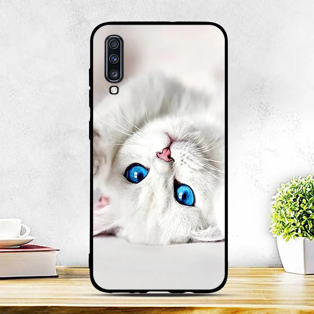 Чехол для Samsung Galaxy A70 2019 чехол из ТПУ мягкий силиконовый накладка A 70 A705 A705F