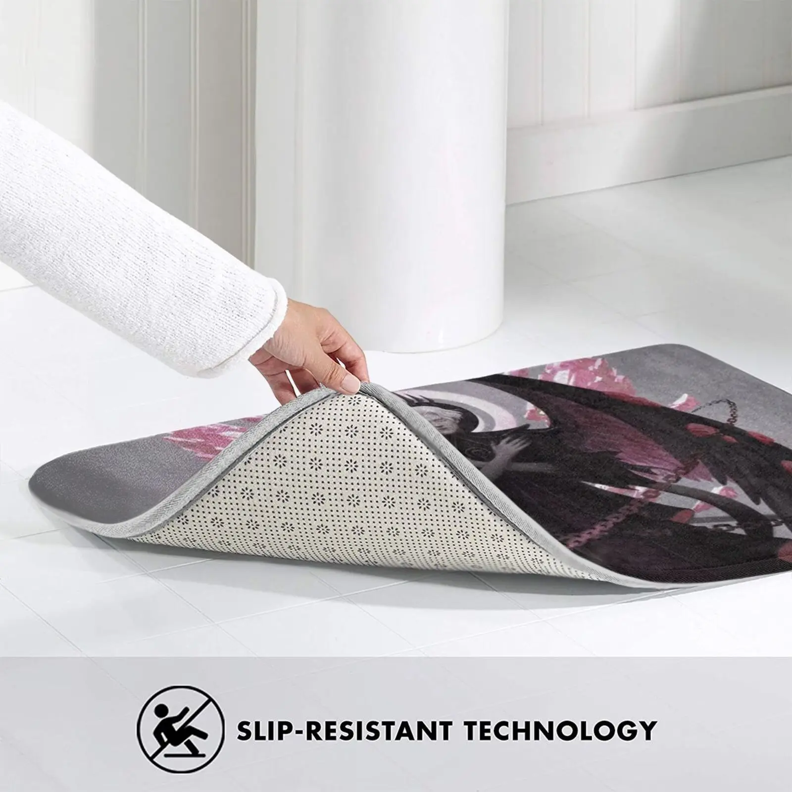 Коврик с переплетением нескользящий коврик для входной двери в спальню ffxv Ff14