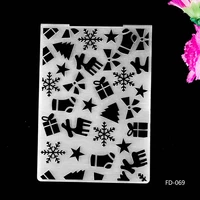 11 styles embossing folders plastic scrapbooking for diy scrapbook album card decorating tool crafts card paper making decoratio