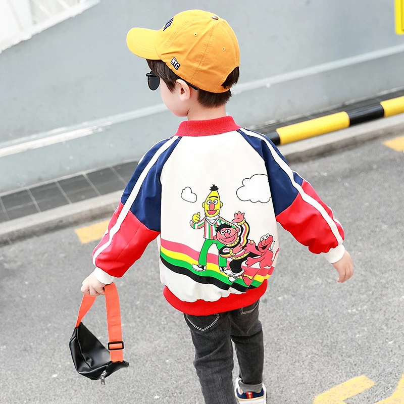 Детская куртка для мальчиков сезон весна-осень 2019 года Эксклюзивная одежда