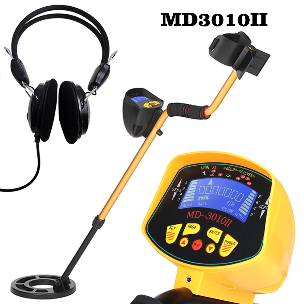 KKMOON металлоискатель MD3010II Подземный контактный указатель детектор золота
