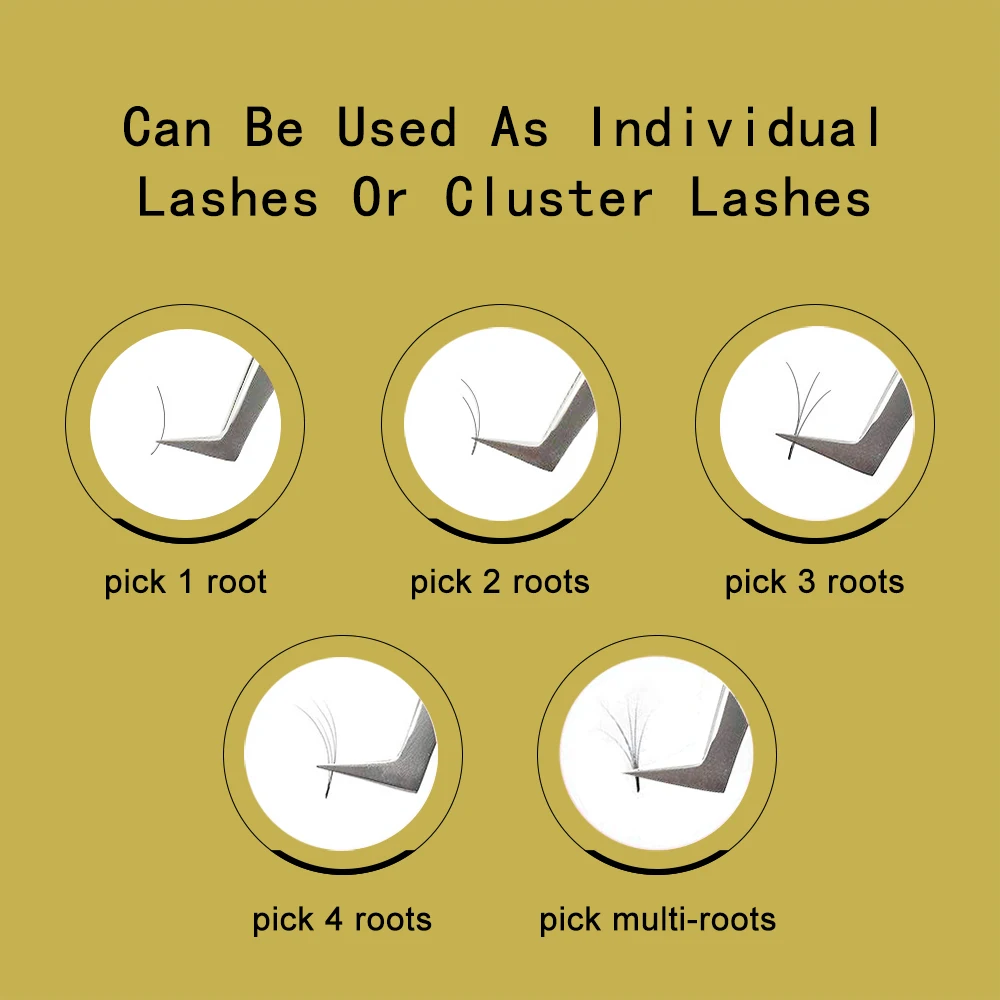 Easy Fan объемные ресницы для наращивания веялей быстрое цветение ручная работа