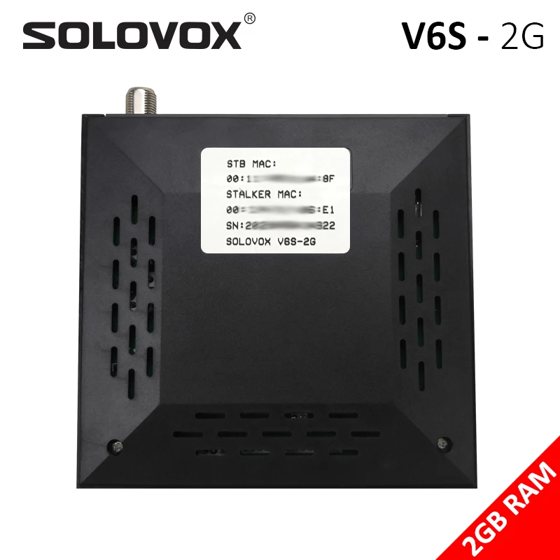 Ресивер спутникового телевидения SOLOVOX V6S MINI HD DVB S2 с поддержкой M3U USB WiFi 3G 4G PowerVU Biss Key