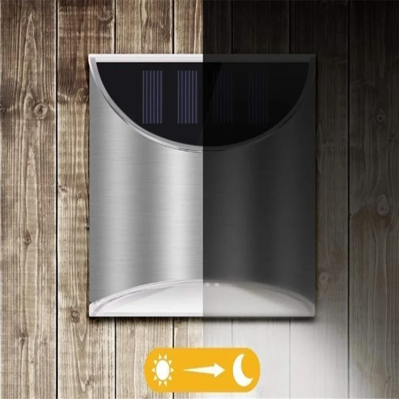 

Solar Led Light Outdoor Sensor Garden Solar Powered Fence Lights Garden Decor Outdoor Solar Wall Light Outdoor Solar Lamp