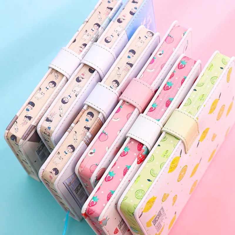 1 шт. креативный клейкий блокнот для заметок в твердом переплете с фруктами Kawaii