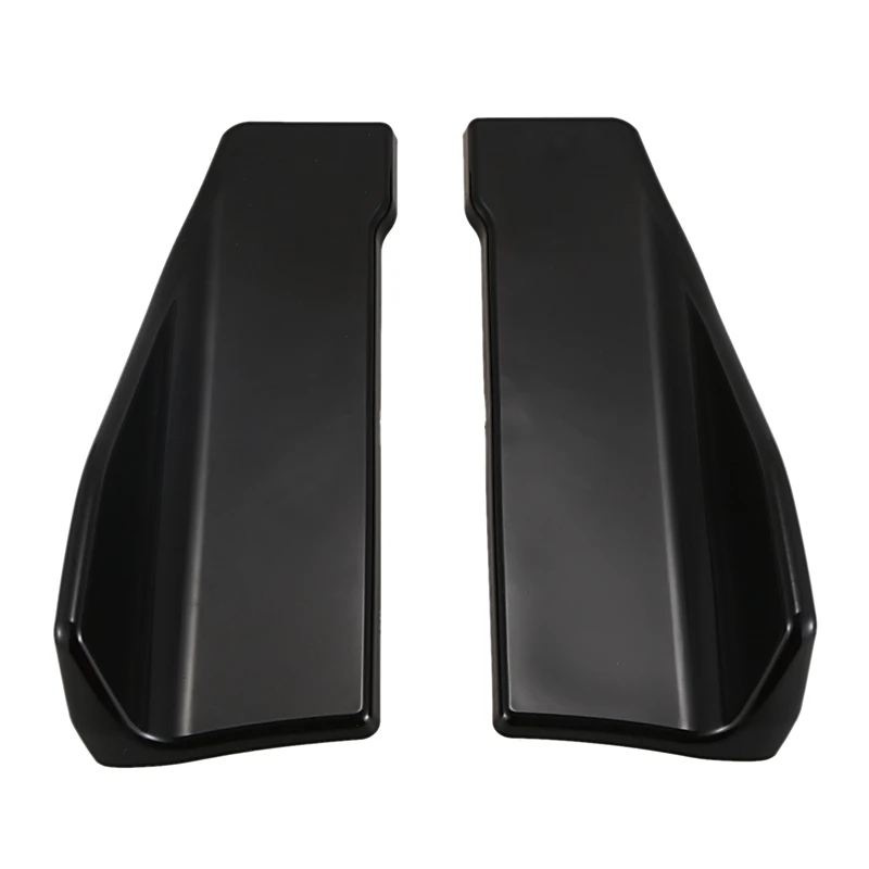 2 шт. универсальные черные нескользящие для автомобиля от царапин диффузор губа