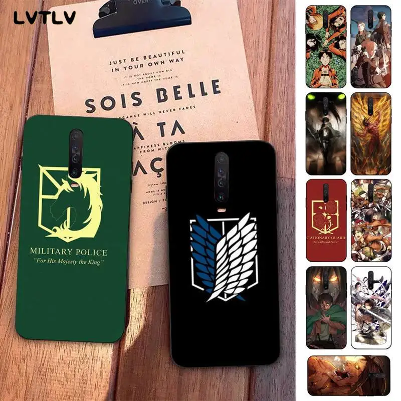 LVTLV аниме японский атака на Титанов Роскошный Уникальный Дизайн чехол для