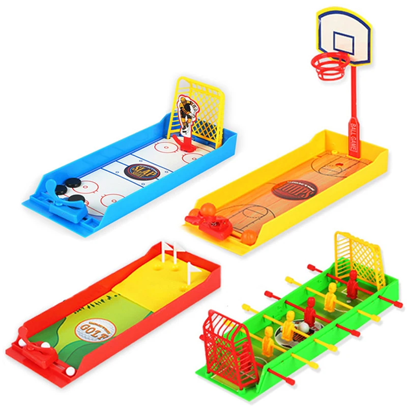 Детские настольные игрушки Пальчиковый баскетбол футбол хоккей спортивные для