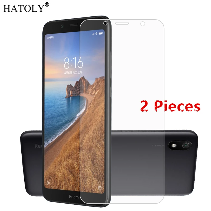 

2Pcs For Xiaomi Redmi 7A Glass for Xiaomi Redmi 8 Tempered Glass Film Screen Protector Protective Glass for Xiaomi Redmi Note 8T