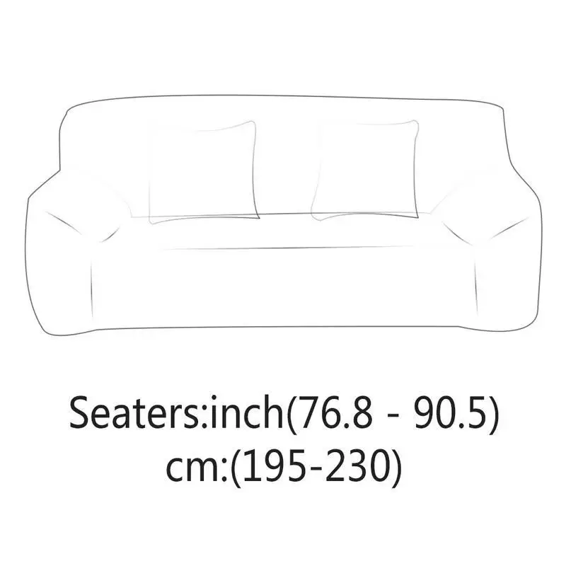 

29 1pc Plush Thicken Universal Sofa Cover All-inclusive Elastic Sectional Couch Cover for Living Room Anti-dirty Sofa Covers
