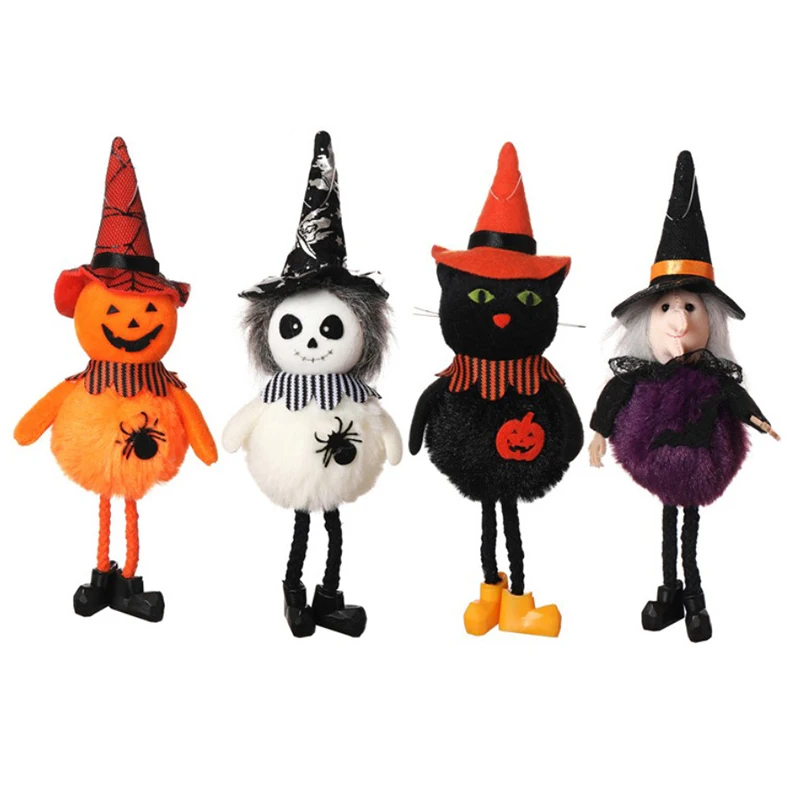 

Halloween Decoration Party Bar Decoration Pumpkin Ghost Witch Black Cat Pendant Scary Witch Pendant Happy Halloween Party Decor