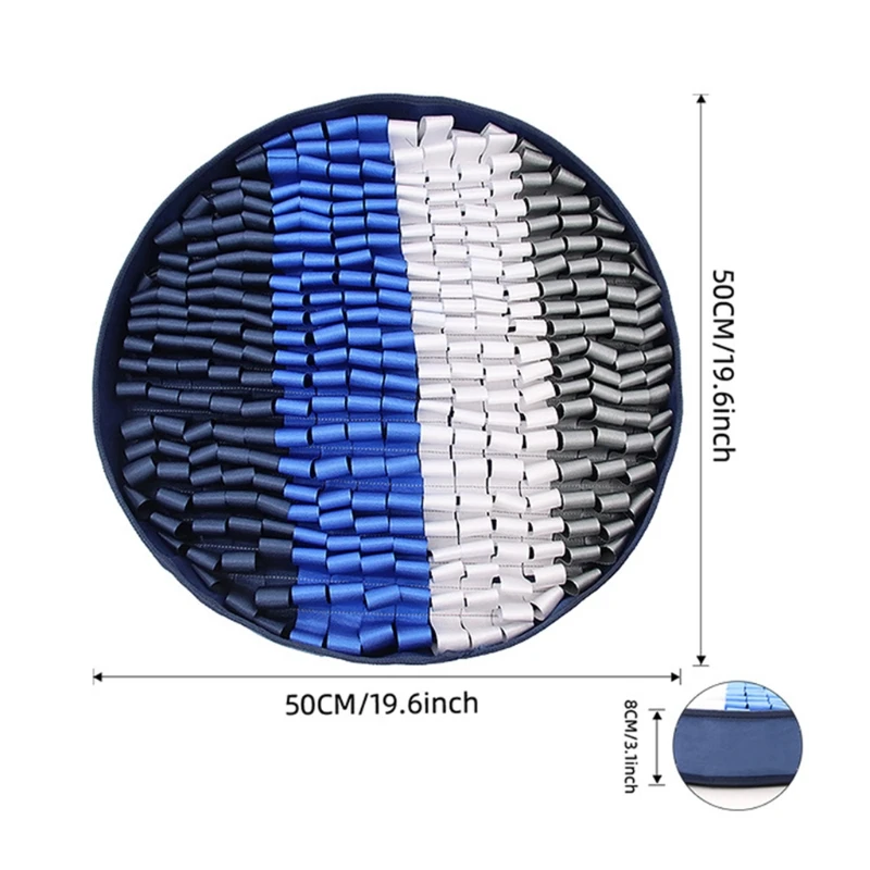 

Dog Feeding Mat that Slows Down Your Fast Eating Pet Snuffle Mat Enrichment Toy Dog Food Puzzle that Makes Dog Busy Gift