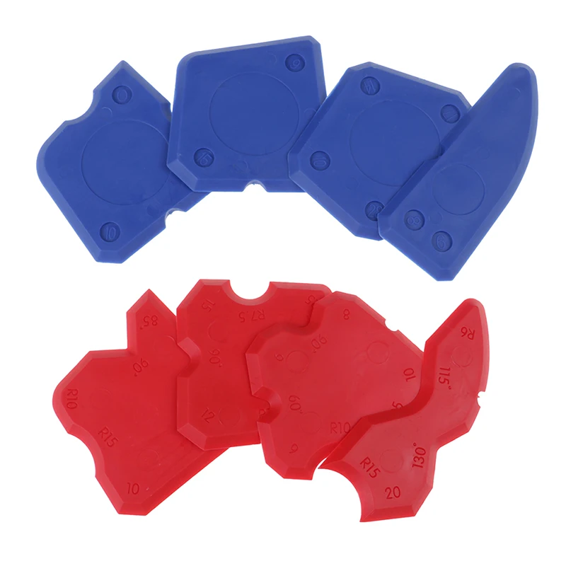 4 шт./компл. стеклянная лопатка для клея силиконовый гель Squeegees герметик угловой