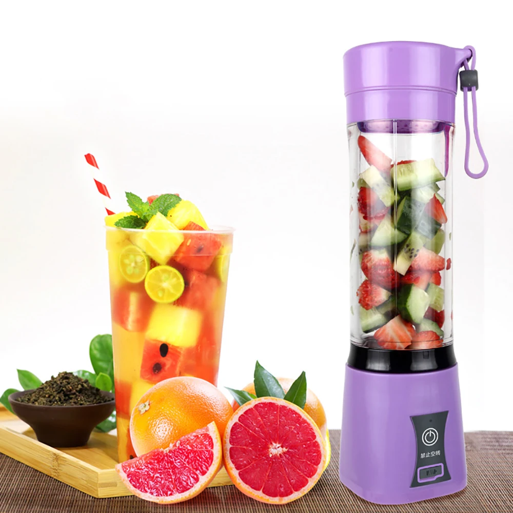 Мини портативная соковыжималка USB Перезаряжаемый Миксер для фруктового сока