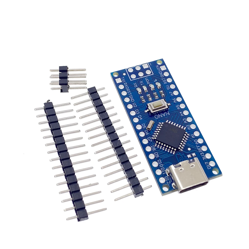 5 шт./лот мини контроллер USB Type C Nano 3 0 Atmega328P Atmega328 для Arduino CH340 CH340G 5V 16M плата модуль с
