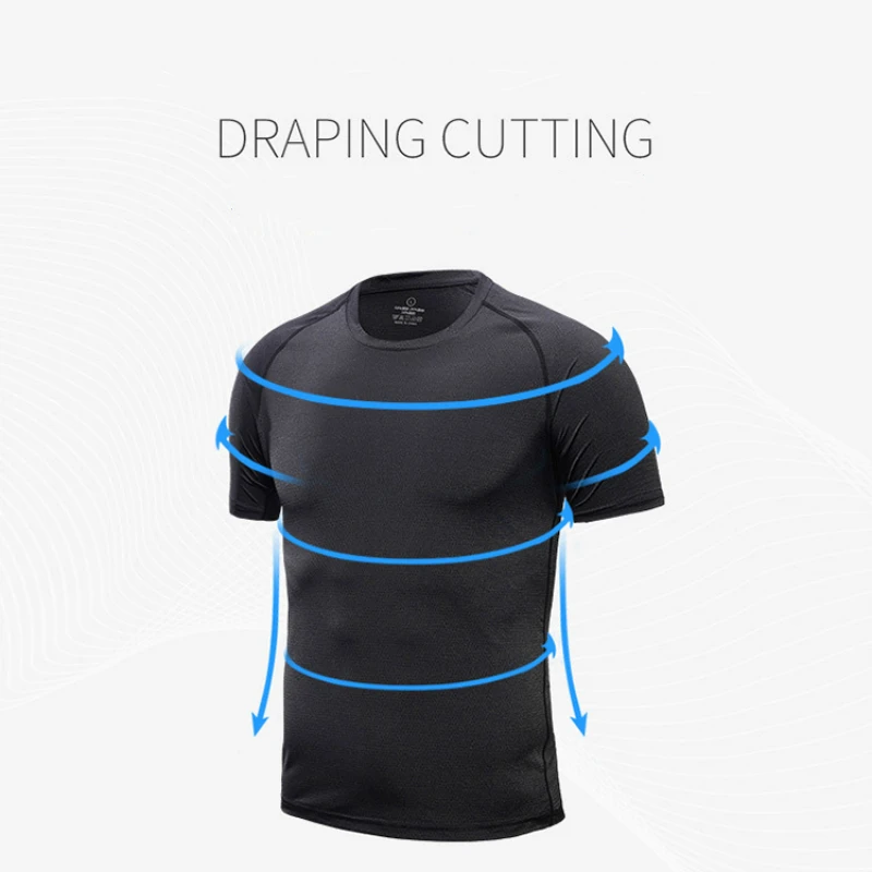 Воздухопроницаемая Мужская футболка гидрофобная Водонепроницаемая