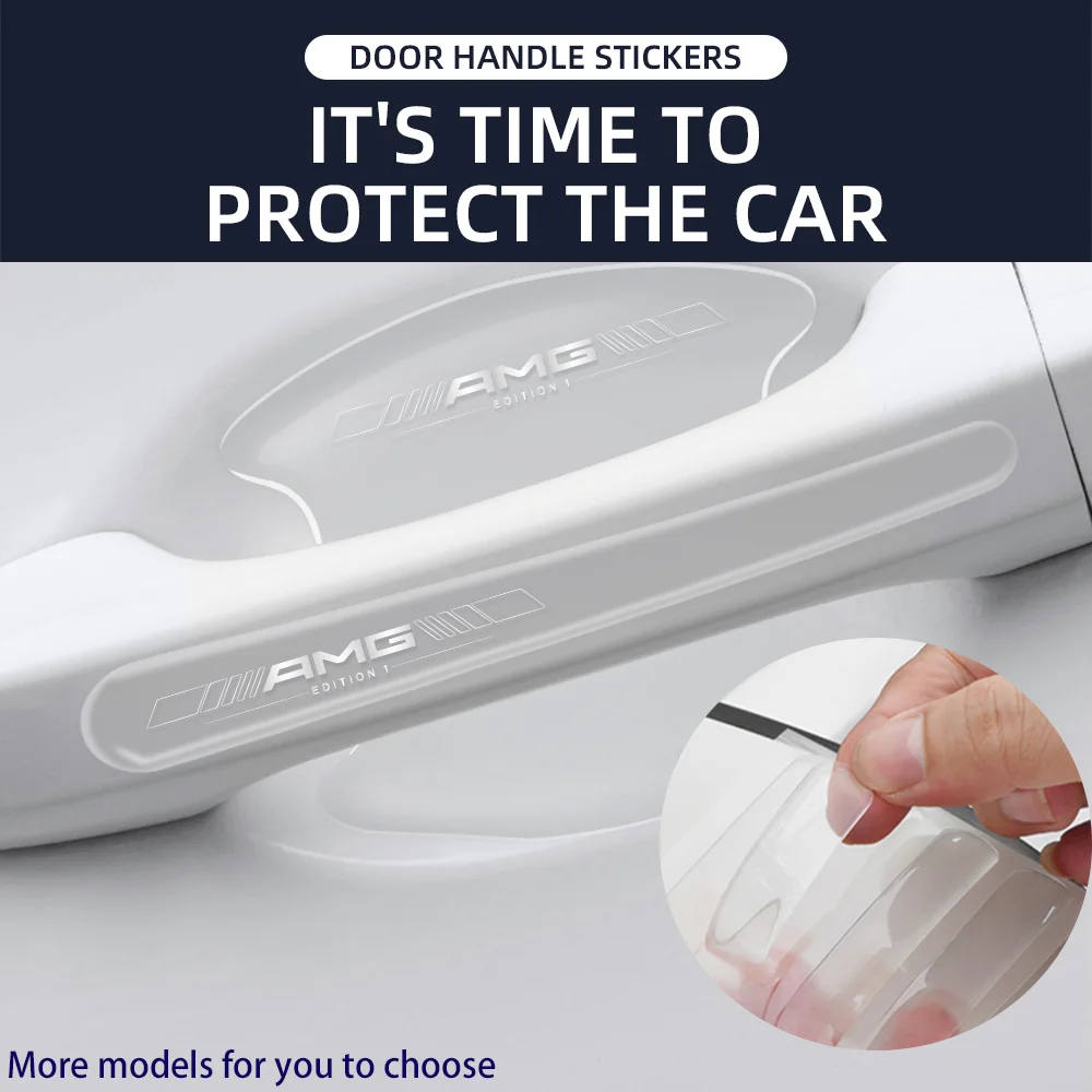 Наклейка на дверную ручку автомобиля защитная пленка запястье аксессуары для