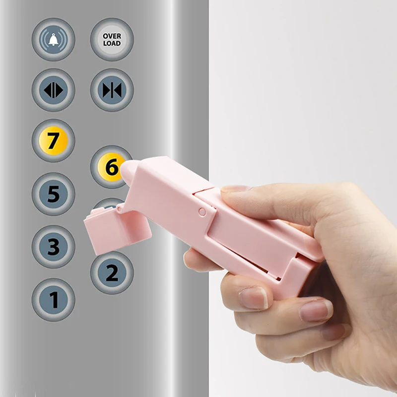 No Touch Open Door Assistant Portable Safety Contactless Tool Anti Germ Elevator Button Drawer Handle | Обустройство дома