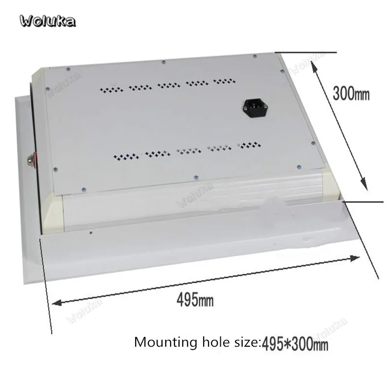 Светодиодный встраиваемый светильник для фотостудии 3 основной цветной