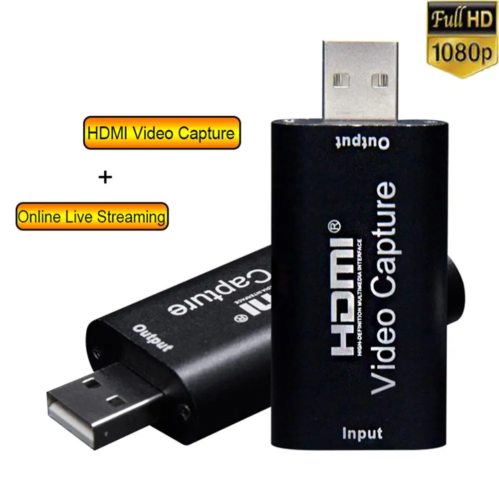Мини карта видеозахвата USB 2 0 HDMI записывающая коробка fr PS4 игровая DVD видеокамера HD