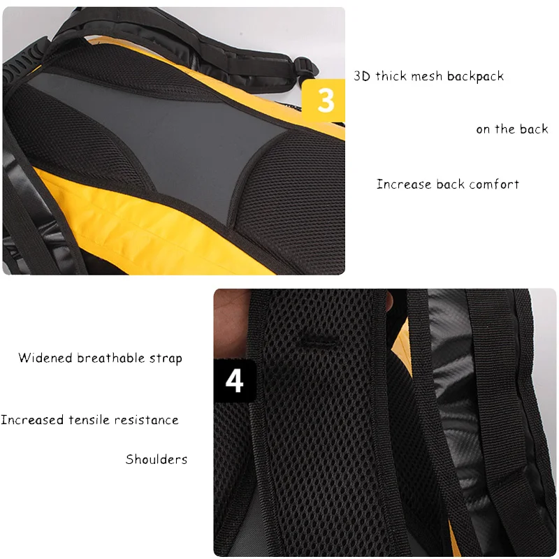 30л водонепроницаемый рюкзак для плавания плавающая сухая сумка гребля на лодках