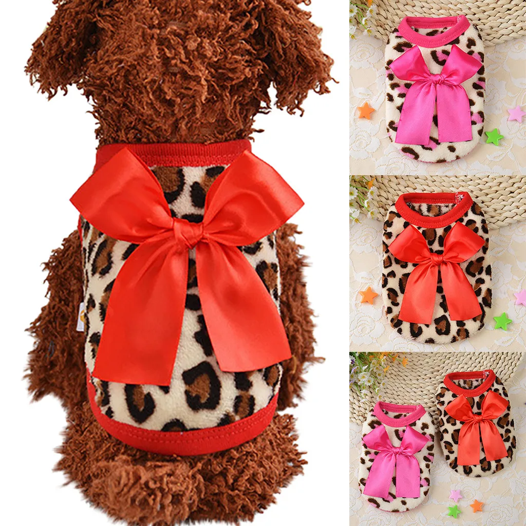 Одежда для щенков Тедди осенне зимние толстые жилеты маленькая молочная собак