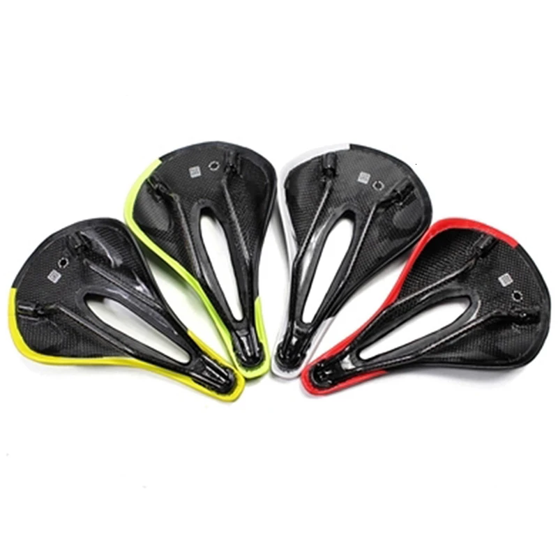 Прочное дышащее велосипедное седло из углеродного волокна мягкий супер