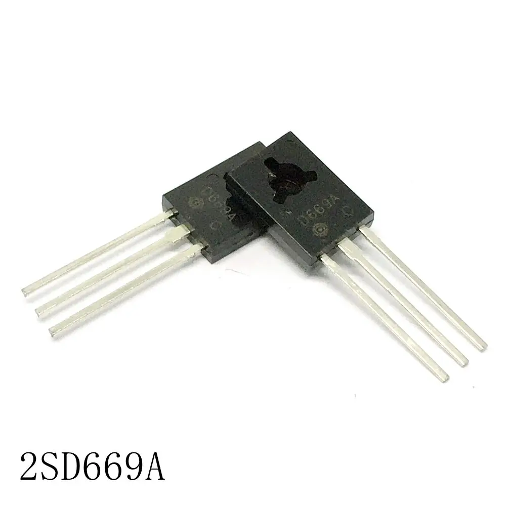 Аудиотрубка 2SD669A TO-126 1.5A/160 10 шт./лот новая фотолампа | Инструменты
