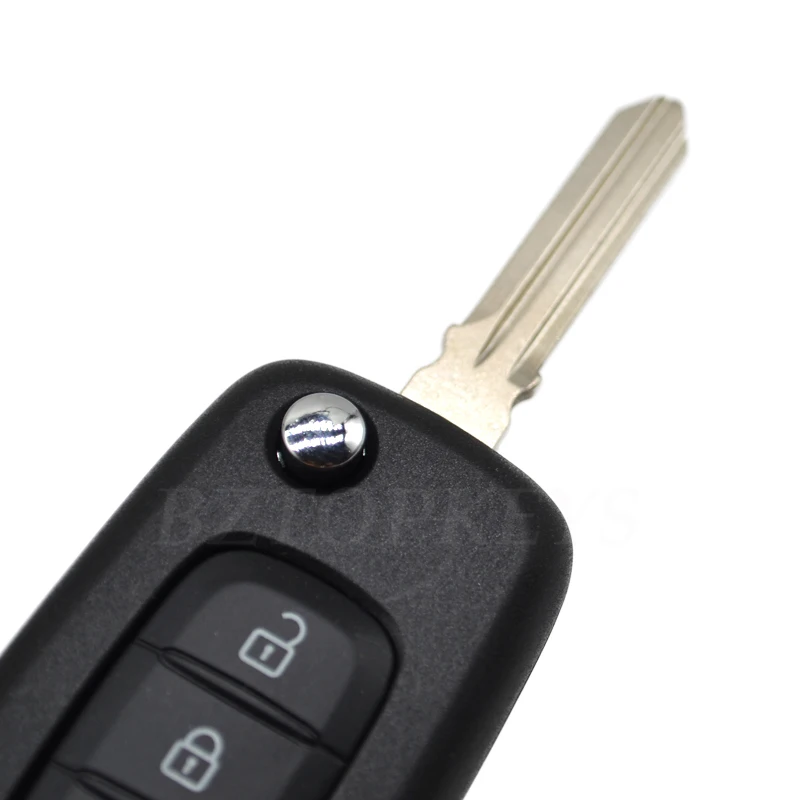 Чехол для автомобильного ключа BZTOPKEYS с 3 кнопками Renault Kadjar Megane III Captur Symbol 2013 2014 2016 2017