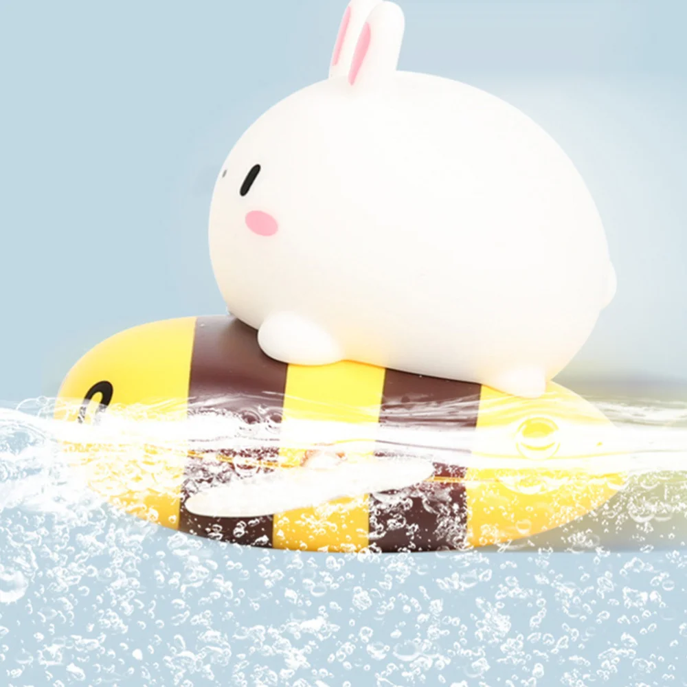 

1 Set 2Pcs Baby Bath Toys Cartoon Animal Shape Shower Toys Sprinkler Toys