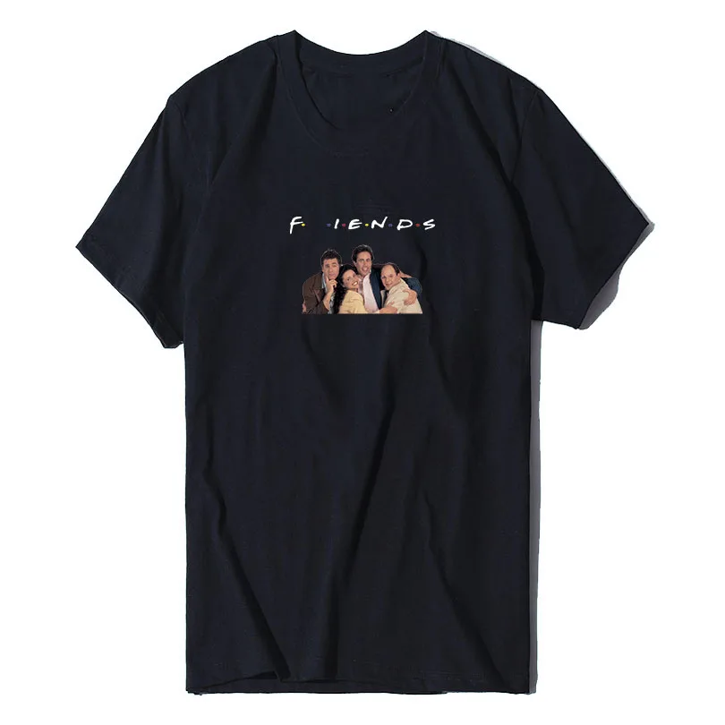 Футболки с рисунком топы футболки надписью кошки и друзей Женская забавная