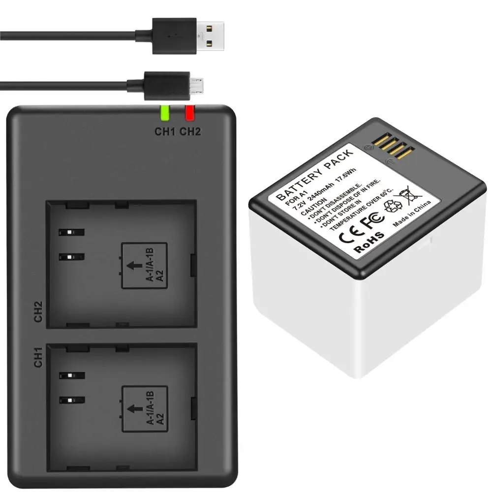 

Battery or portable charger for Arlo Pro and Pro 2 & Arlo and Arlo Securit lights