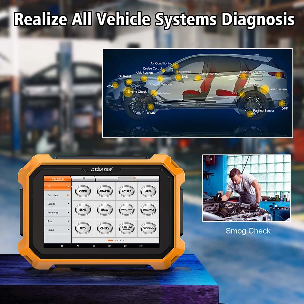OBDSTAR X300 DP Plus PAD2 посылка пакет версия получите бесплатный конвертер Renault и адаптер