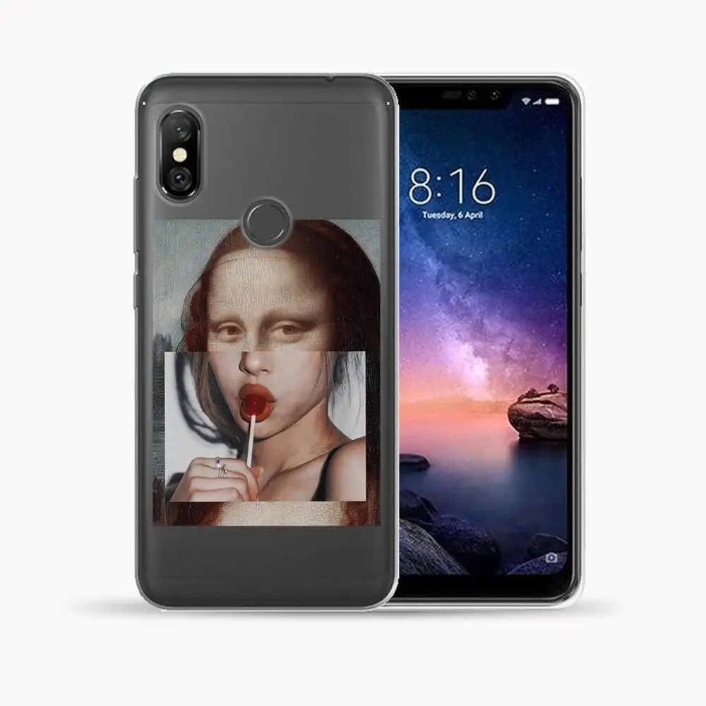 Силиконовый чехол для Xiaomi Mi 5X 6X 9 SE 8 Pro A1 A2 A3 Redmi Note 7 6 10 4 4X 5 | Мобильные телефоны и