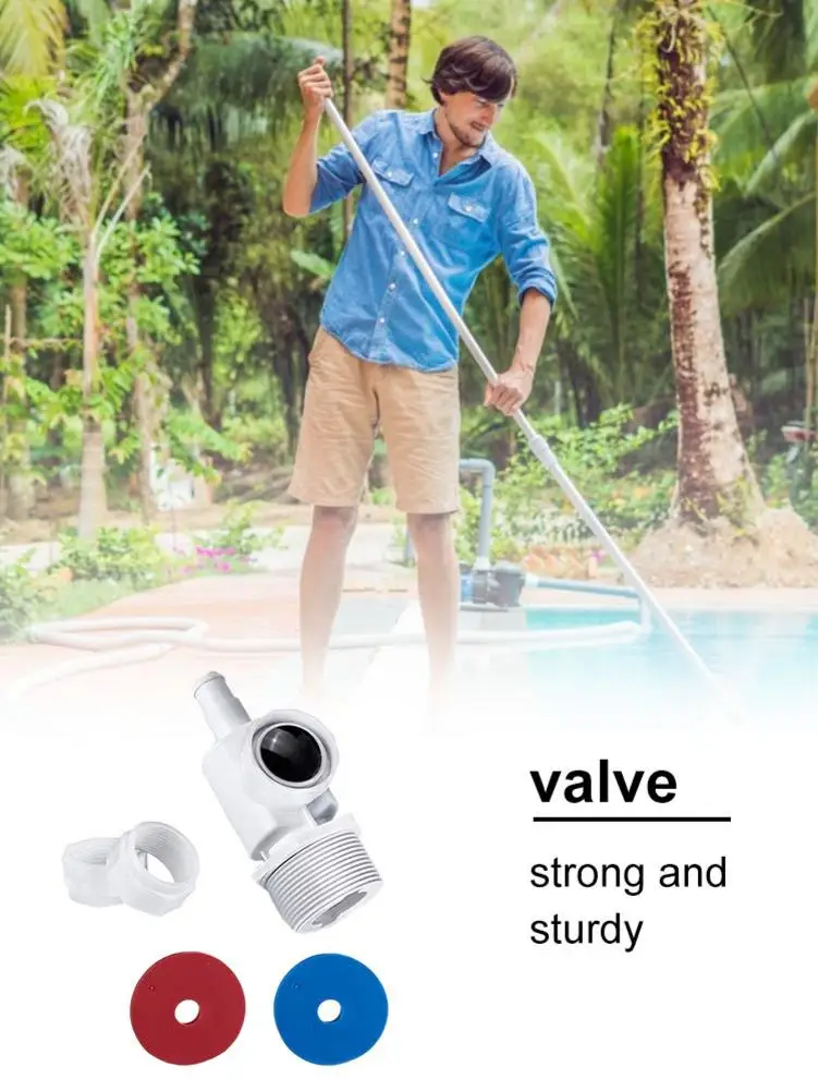 

Convenient Pool Cleaner Parts Universal Wall Accessory Connector Pool Cleaning Supplies Practical Tool Household Products
