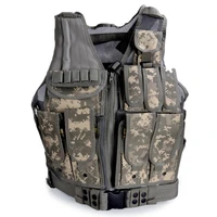 tactical vest molle modular utility mesh vest cs wargame hunting gear combat armor military airsoft paintball hunting vests