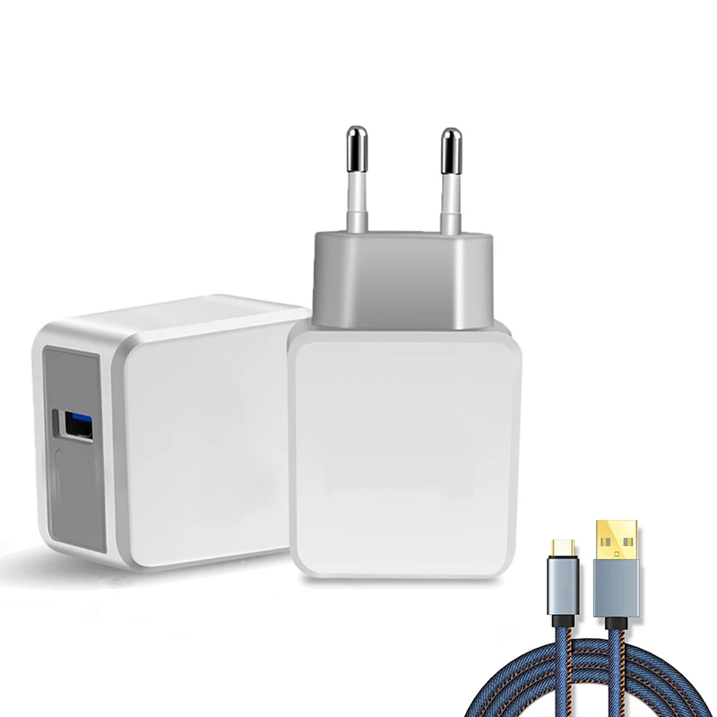 Быстрое зарядное устройство QC3.0 Fualcomm 3 0 EU/US вилка быстрая настенная универсальная