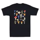 Разновидностей грибов, дизайн для грибника веселый в виде гриба футболка женские туфли в стиле готик-Для мужчин футболка Ullzang уличная Топ