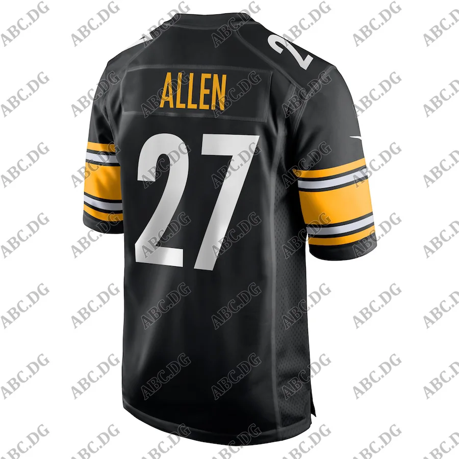 

Men Women Kid Youth Pittsburgh Marcus Allen Black Game Jersey