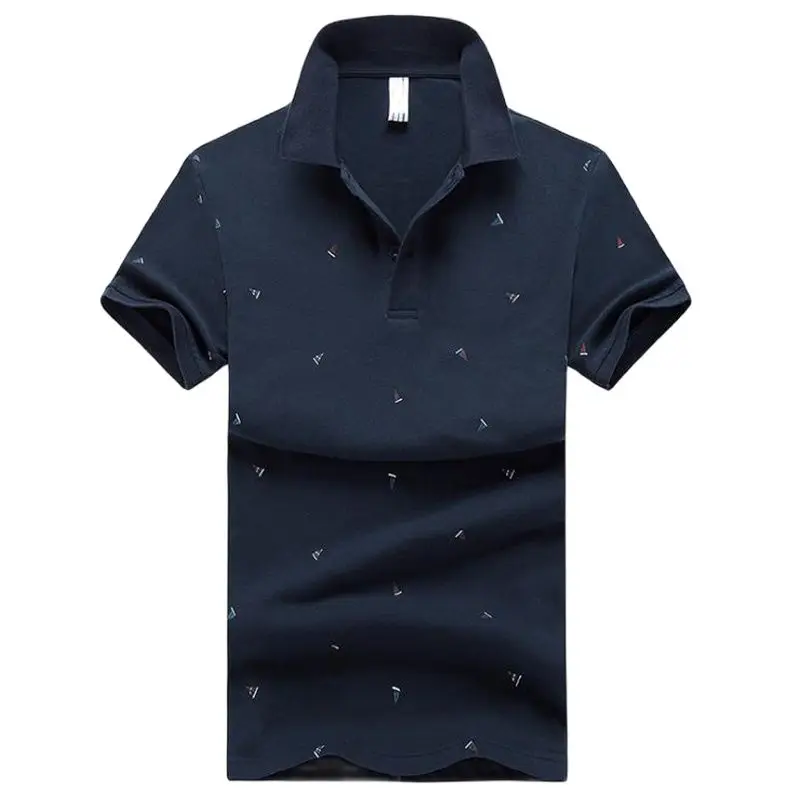

Summer Men's Polo Shirt Short Sleeve Fashion Brand Casual Style Unique Print Youth Adult Business Shirt Male Slim Top Clothing
