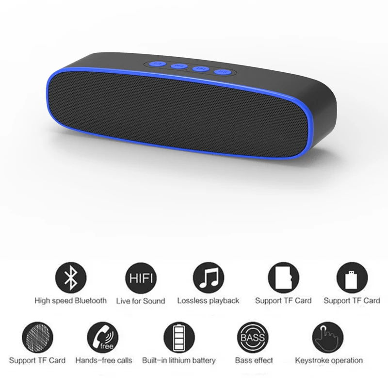 Компьютерный динамик открытый высокой громкости беспроводной Bluetooth сабвуфер