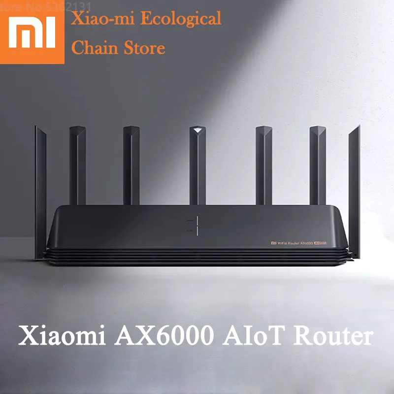 

2021 Xiaomi AX6000 AIoT маршрутизатор 512 Мб/с WiFi6 VPN МБ Qualcomm CPU сетчатый ретранслятор внешний сигнальный сетевой усилитель Mi Home APP