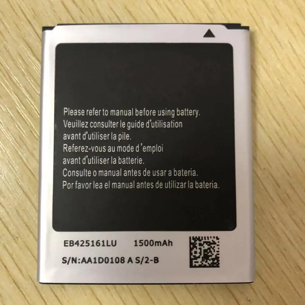 EB425161LU сотовый телефон с действительно оригинальной батареей для Samsung Galaxy S3 mini i8160