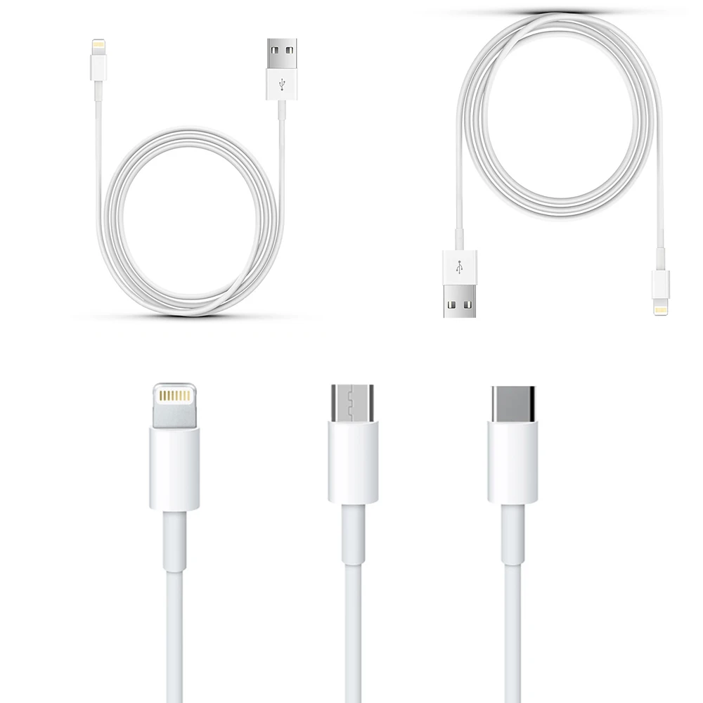 Usb кабель для зарядки 2A Iphone type C Micro speed 1 м с функцией синхронизации мобильного