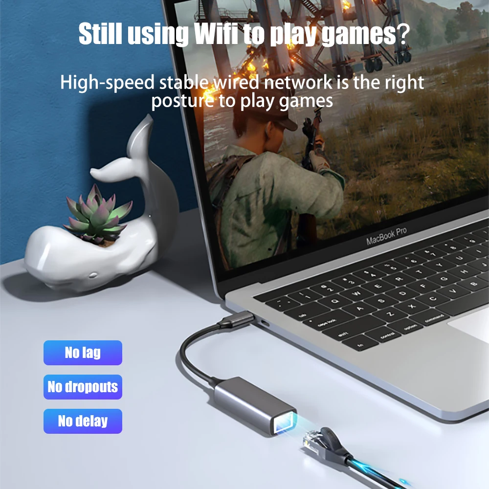 usb c ethernet usb c to rj45 lan adapter type c network card usb ethernet for macbook pro samsung galaxy s10s9note20 switch free global shipping